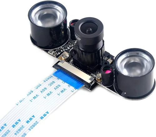 Miniatura 2 de HiLetgo Cámara Raspberry Pi 5MP OV5647 Cámara web de enfoque ajustable Módulo de cámara de visión nocturna Video 1080p para Raspberry-pi 2