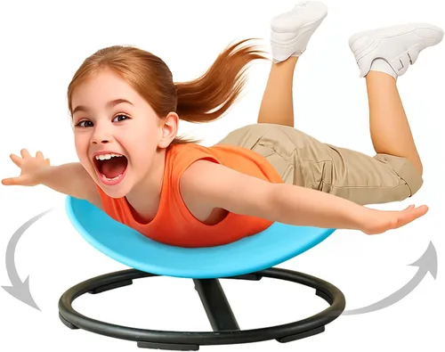 Silla giratoria sensorial para niños con autismo de 3 años en adelante, silla giratoria para sentarse y girar para niños con TDAH, sillas