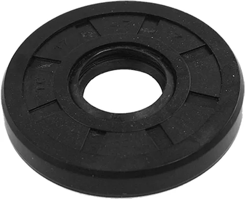 Miniatura 9 de uxcell Caucho doble de los labios del sello de aceite del eje rotatorio métrico 49.2x82.0x16.4 ft m TC, negro