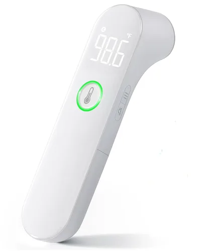Miniatura 8 de Termómetro de frente sin contacto para adultos y niños, termómetro rápido y preciso para bebés con alarma de fiebre y modo silencioso - Toma
