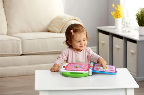 Miniatura 5 de Leapfrog 601503 Learning Friends - Libro de 100 palabras para bebé, educativo e interactivo, libro de jugadas bilingüe para niños y niñas de 1, 2