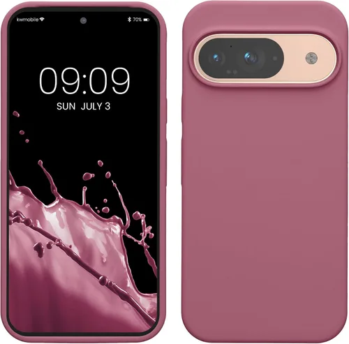 Miniatura 178 de kwmobile Funda Compatible con Google Pixel 6 Pro - Funda de Teléfono de Silicona TPU con Acabado Suave - Azul Caribe