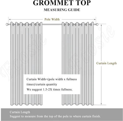 Miniatura 6 de Fcosie Cortinas de lino de 50 pulgadas de ancho x 63 pulgadas de largo, paneles de cortina filtrantes de luz, paneles de cortina con ojales