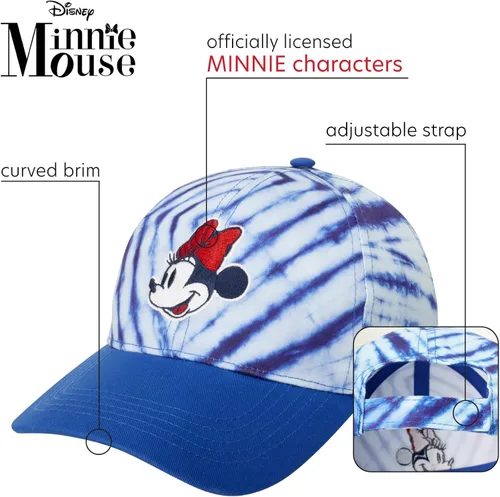 Miniatura 2 de Disney Gorro de Minnie Mouse para mujer, gorra de béisbol, sombrero de mamá