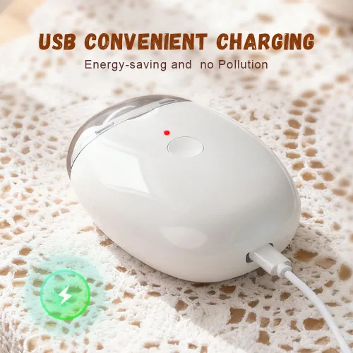 Miniatura 7 de Cortaúñas eléctrico automático, amoladora de uñas automática universal 2026, recortadora automática de uñas con almacenamiento de luz y restos