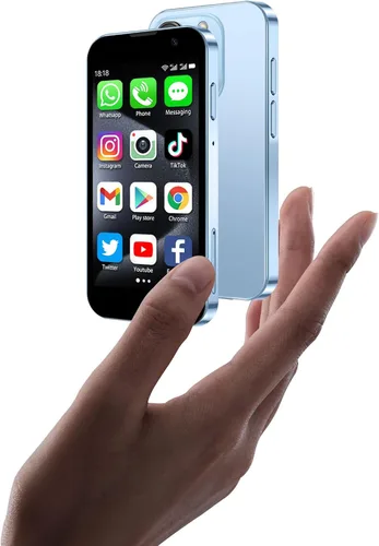 Miniatura 11 de Mini teléfono 4G desbloqueado Mini Smartphone 4GB+128GB Batería más pequeña del mundo 2000mAh Pantalla táctil HD Teléfono móvil compacto para niños