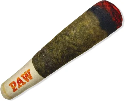 Nestpark Doggy Doobie - Juguetes divertidos para perros, juguetes chirriantes de felpa para medianos, pequeños y grandes, relleno fresco para