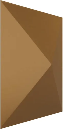 Miniatura 2 de Ekena Millwork 11 7/8 pulgadas de ancho x 11 7/8 pulgadas de alto Sellek EnduraWall Decorativo Panel de pared 3D, dorado