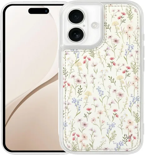 Miniatura 67 de Walli Fundas para iPhone 17 Pro, estética, magnética, compatible con cartera magnética y accesorios, bonita funda de piel vegana para iPhone 17 Pro
