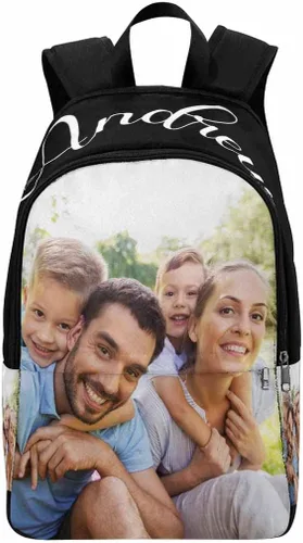 Miniatura 200 de Texto personalizado Elefante desgaste gafas mochila mochila mochila casual Daypack bolsa para mamá niñas, color86-4, Mochilas Daypack