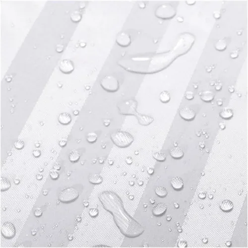 Miniatura 2 de S·Lattye Forro de cortina de ducha gris de 40 x 72 pulgadas, tela repelente al agua, poliéster lavable