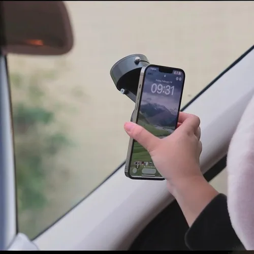 Miniatura 7 de Soporte de teléfono ajustable con interruptor de encendido/apagado, rotación de 360°, plegable y portátil, con soporte de teléfono multiusos