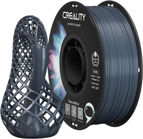 Miniatura 11 de Creality Filamento ABS de 1.75mm, color negro, 2 kg, paquete de filamento para impresora 3D, excelente resistencia, inodoro, no tóxico, estabilidad