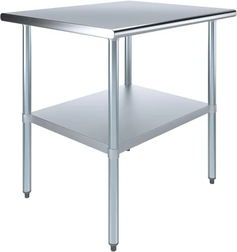 Miniatura 56 de Mesa de trabajo de acero inoxidable, mesa de metal