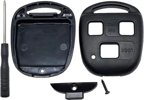 Miniatura 5 de Funda de repuesto para llavero sin chip para Toyota Land Cruiser Corolla Camry Prado FJ Cruiser con hoja TOY43