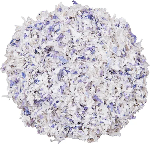 Miniatura 4 de Small Pet Select - Ropa de cama de papel blanco con lavanda natural real. Para conejos, conejillos de indias y otros animales pequeños, 56 L