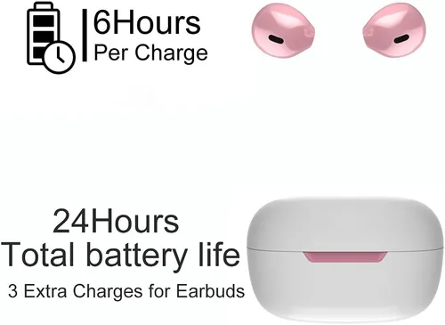 Miniatura 8 de Mini Sleep Auriculares Bluetooth Tiny Auriculares True Wireless Auriculares con funda de carga Manos libres para iPhone y teléfonos Android (negro)