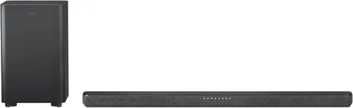 Philips TAB6200 Barra de sonido de 2.1 canales con subwoofer inalámbrico - Bluetooth, HDMI eARC, Dolby Atmos, DTS Virtual:X, 240W Max Power, Negro