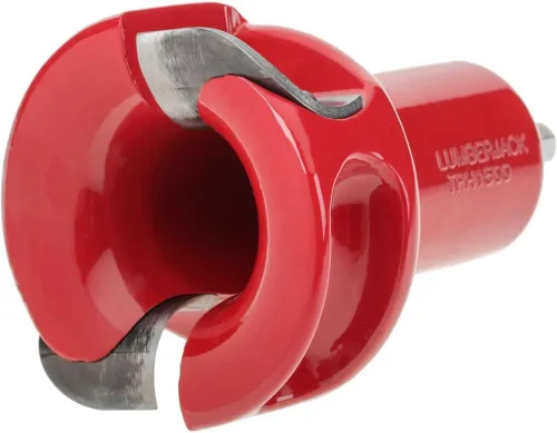 Lumberjack Tools Cortador de espiga para muebles de troncos, 1.5 pulgadas de diámetro, cuerpo de aluminio fundido recubierto de polvo de la serie
