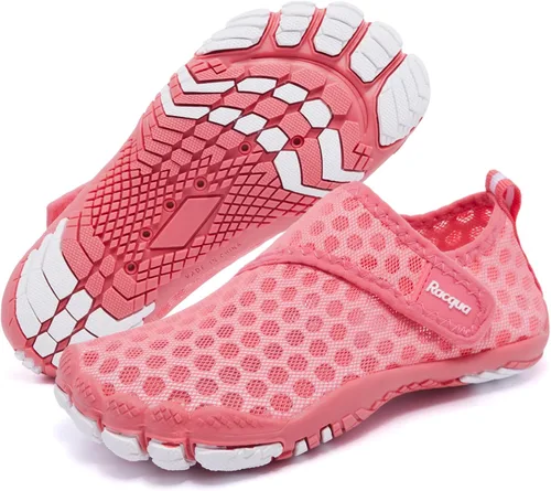 Miniatura 15 de Racqua Zapatos acuáticos para niños y niñas, de secado rápido, ligeros, para piscina, natación, playa, deportes, zapatos acuáticos