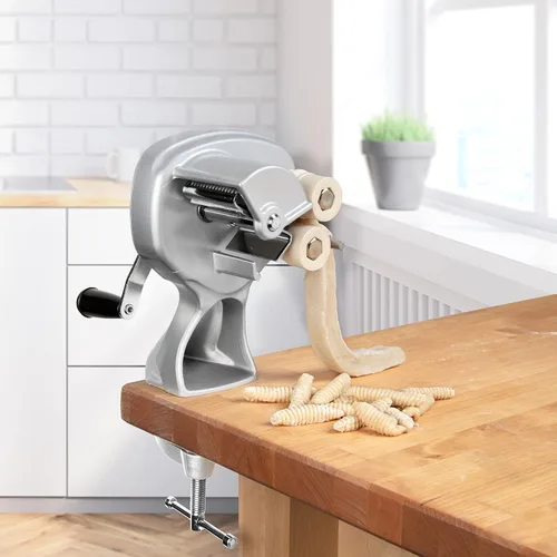 Miniatura 8 de Máquina para hacer cavatelli con rodillos fáciles de limpiar - Hace auténticos gnocchi, conchas de pasta y más - Recetas incluidas, el set