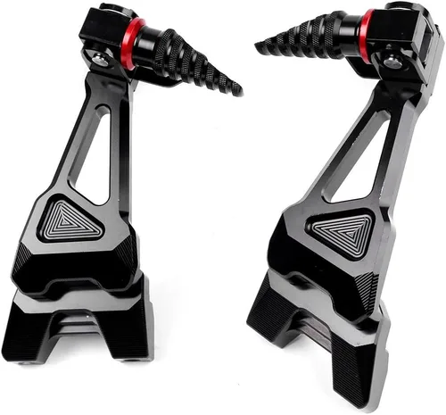 Miniatura 6 de Juego de reposapiés trasero de motocicleta CNC de aluminio para Yamaha YZF-R6 2006-2016, dorado Oro