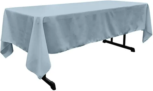 Miniatura 37 de New Creations Fabric & Foam Inc - Mantel rectangular de popelina de poliéster de 60 pulgadas de ancho por 120 pulgadas de largo. (Avocado)