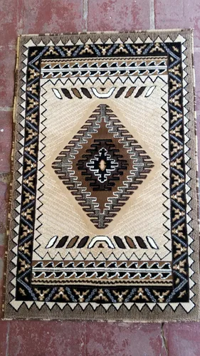 Miniatura 69 de Kingdom South West - Alfombra ovalada de nativos americanos, diseño bereber beige, D143 (3 pies x 4 pies 7 pulgadas, ovalada)