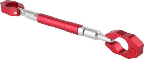 Miniatura 8 de Universal Manillar Barra transversal Ajustable 0.866 in 7/8in Fortalecido Cross Pad (rojo)