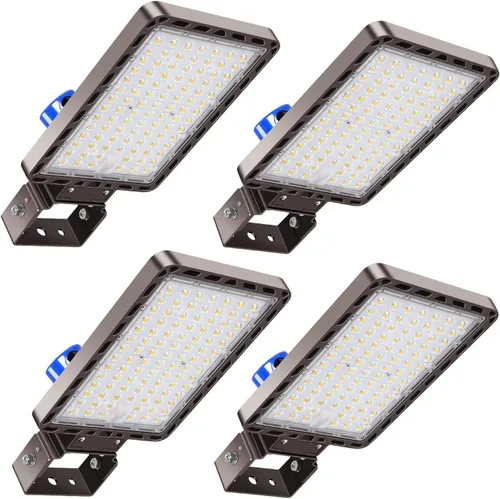 Miniatura 15 de Luz LED de estacionamiento de 150 W, montaje de muñón del atardecer al amanecer, 5000 K, área comercial, seguridad LED, luces de estacionamiento al