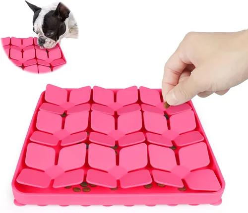 Miniatura 8 de Alfombrilla Olfateadora para Perros, Alfombrilla Interactiva de Silicona para Perros que No Lastima la Nariz del Perro para Entrenamiento de Olfato