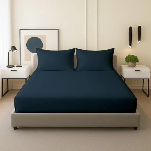 Miniatura 11 de Juego de sábanas tamaño individual, 100% microfibra suave, 3 piezas con sábana bajera y fundas de almohada, bolsillo profundo para colchones