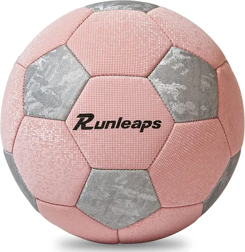 Miniatura 10 de Balón de fútbol Runleaps tamaño 1.5 y tamaño 3 y tamaño 4 y tamaño 5 para niños y adultos, pelotas de juguete con patrón de estrellas