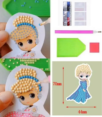 Miniatura 4 de Kits de pintura de diamantes para niños, kits de arte de diamantes para niños y niñas, artes y manualidades para niñas de 4 a 8, 6 a 8, 8 a 12 años