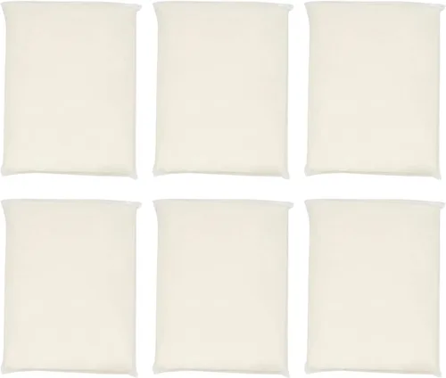 Miniatura 7 de DYRABREST Cortinas de techo de gasa para bodas, 6 paneles de 5 x 20 pies de largo, tela traslúcida de gasa beige para salas de recepción