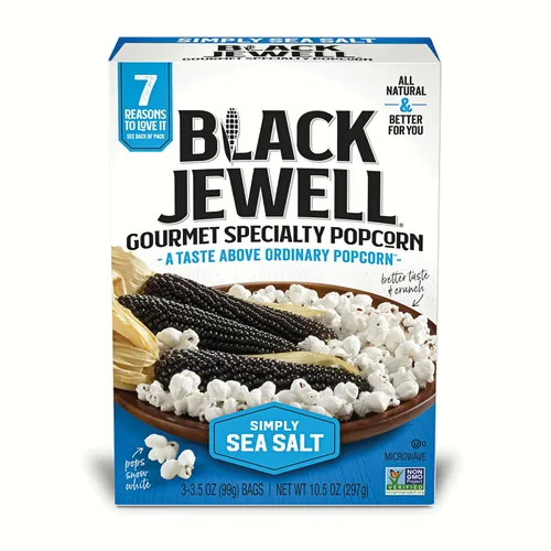 Miniatura 10 de Black Jewell Palomitas de maíz gourmet para microondas, toque de mantequilla, 10.5 onzas (paquete de 6)