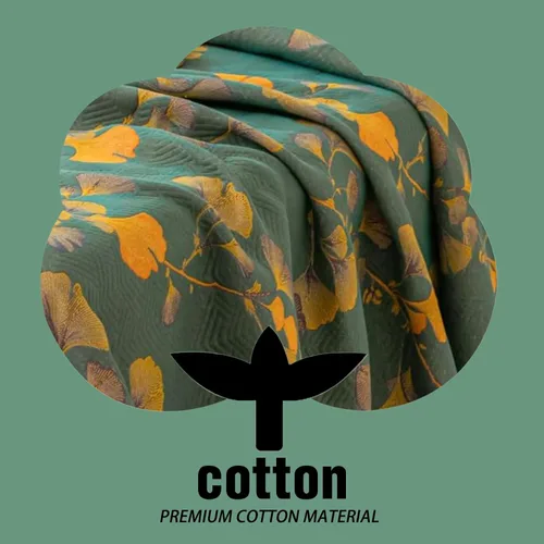 Miniatura 3 de Colcha Reversible de Ginkgo Edredón Ligero de Muselina de Algodón Cubrecama Suave y Transpirable para Todas las Estaciones Tamaño King Ropa de Cama
