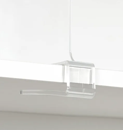 Miniatura 7 de HBlife Paquete de 12 separadores de estantes transparentes, organizador vertical de bolso para armario, perfecto para suéteres, camisas, bolsos