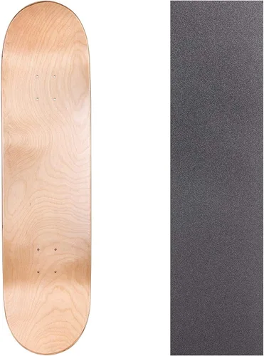 Miniatura 8 de Cal 7 Tabla de monopatín en blanco con cinta de agarre 7.75, 8.0, 8.25 y 8.5 pulgadas Tabla de arce para patinaje