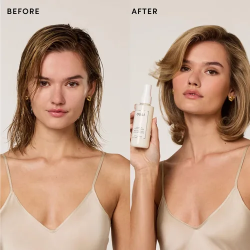 Miniatura 4 de OUAI Acondicionador sin enjuague y protector térmico para el cabello - Prepara el cabello para el peinado o usa como spray desenredante