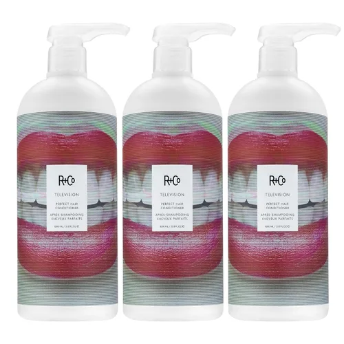 Miniatura 8 de R+Co TELEVISION Perfect Hair Conditioner – Hydrating & Smoothing Hair Conditioner, Adds Shine & Softness, All Hair Types
