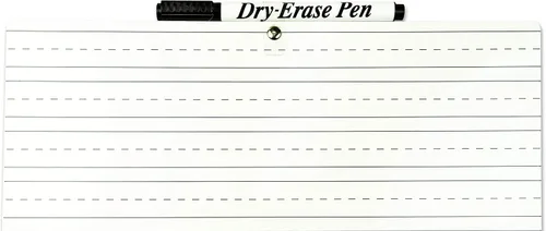 Miniatura 3 de The Pencil Grip Kit de pizarra blanca, kit de pizarra blanca de borrado en seco con bolígrafo negro de borrado en seco y borrador - TPG-388