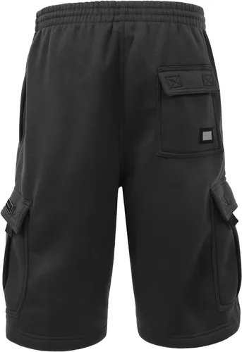 Miniatura 3 de pantalones cortos de verano con cordón de forro polar para hombre, M-7XL