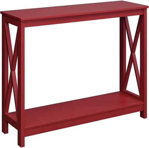 Miniatura 5 de Convenience Concepts mesa consola Oxford, rectángulo Negro
