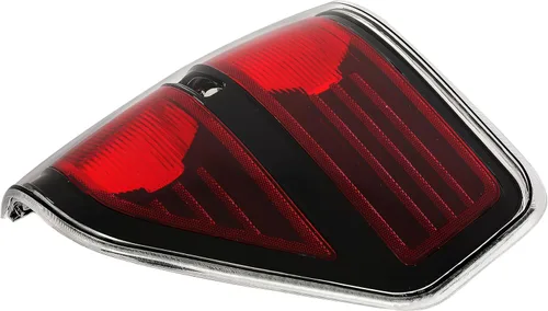 Miniatura 8 de HECASA Luz trasera compatible con Ford F-150 2009-2014 de repuesto para BL3Z13404B BL3Z13404AA W/O arnés de bombillas lente transparente carcasa