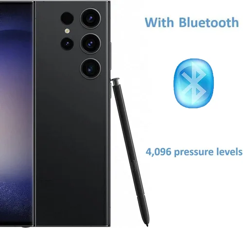 Miniatura 4 de Galaxy S23 Ultra S Pen con Bluetooth de repuesto para Samsung Galaxy S23 Ultra SM-S918B, SM-S918B/DS, SM-S918U, SM-S918U1, SM-S918W, SM-S918N, Negro