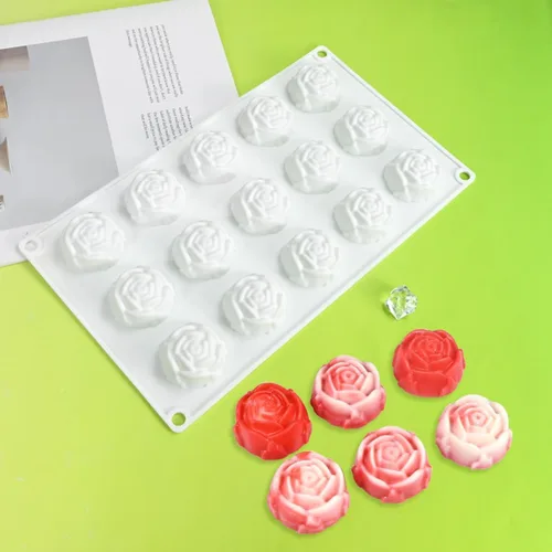 Miniatura 14 de Moldes de silicona para chocolate para hornear, diseño de bayas occa de 6 cavidades, antiadherentes y flexibles, perfectos para chocolate, dulces