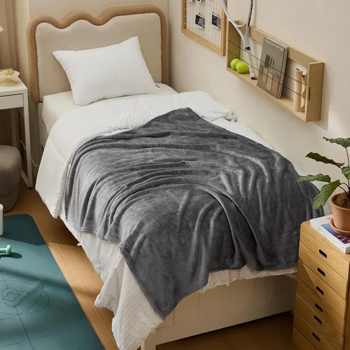 Miniatura 61 de Bedsure GentleSoft - Mantas de forro polar azul marino tamaño Queen - Manta de cama azul suave ligera afelpada difusa acogedora microfibra de lujo