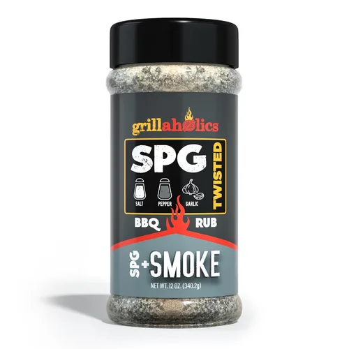Miniatura 7 de Grillaholics Condimento de ajo y sal y pimienta - Condimentos SPG Rub - El condimento multiusos perfecto y condimento para barbacoa