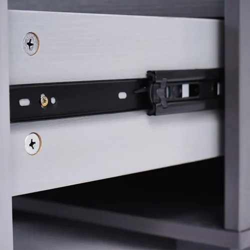 Miniatura 7 de homary Consola de TV extensible para sala de estar, centro de entretenimiento rectangular con 3 cajones, soporte de TV de hasta 110 pulgadas